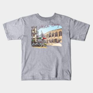 Verona,, Italy Kids T-Shirt